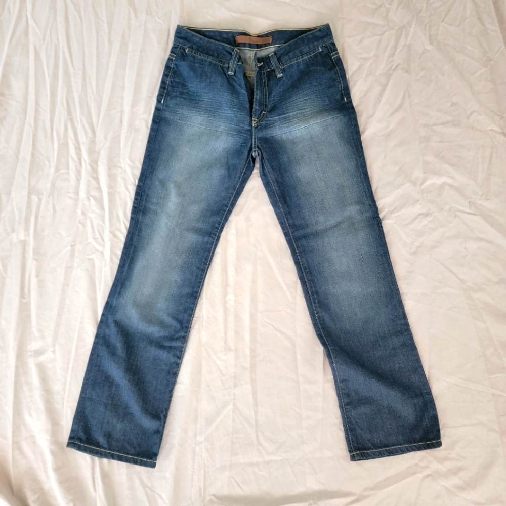 Frx Clothing Straight Leg 7/8 Cut Jeans